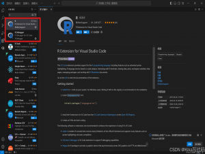 【已解决】在VSCode中配置和使用R语言 | 图文指南 手把手教你 超详细教程 小白（2024新）_vscode r语言