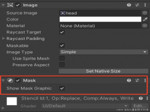 Unity进阶课程【二】Mask 组件的使用 UI遮罩效果以及透明抠图效果_unity mask