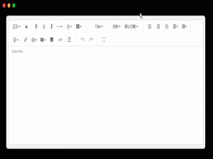 我用Axure画了一个富文本编辑器，还带交互_axure富文本编辑器