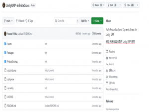 【推荐100个unity插件】完全程序化且动态的 性能极佳的Unity URP 物理交互草地——UnityURP-InfiniteGrass的使用_unity parallax grass