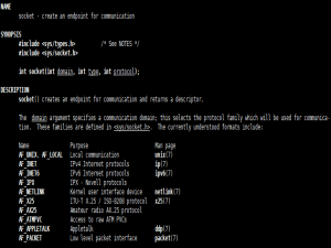 linux_服务端与客户端剖析
