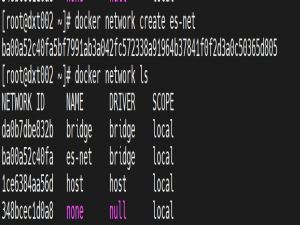 docker在自定义网络中安装ElasticSearch和Kibana