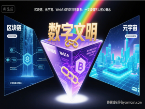 区块链、元宇宙、Web3.0的区别与联系：一文读懂三大核心概念_元宇宙和区块链