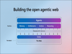 从智能代理到Agentic Web-MCP在去中心化互联网中的理论与代码实战