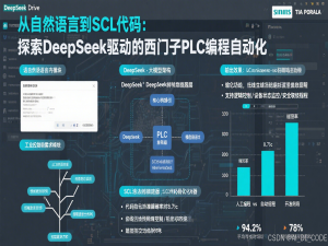 「自然语言驱动生产力」25. 从自然语言到SCL代码：探索DeepSeek驱动的西门子PLC编程自动化