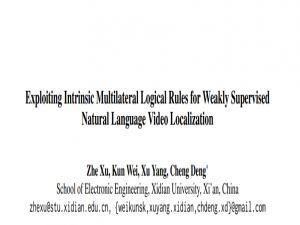 Exploiting Intrinsic Multilateral Logical Rules for Weakly Supervised Natural Language Video Localiz