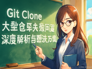 Git Clone 大型仓库失败问题深度解析与解决方案_gitlab 中git clone 大文件老是失败