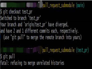 成功解决 fatal: refusing to merge unrelated histories