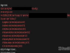 failed to load config from D\\...\\...vite.config.js错误