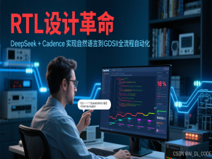 「自然语言驱动生产力」8. RTL设计革命：DeepSeek+Cadence实现自然语言到GDSII全流程自动化