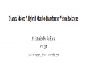 【论文阅读 | CVPR 2025 |MambaVision：一种混合 Mamba-Transformer 视觉骨干网络】