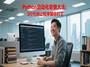 【Python高阶开发】序章 Python自动化偷懒大法：3行代码让程序替你打工_pyautogui中图像匹配用的是深度学习吗