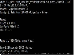 【仿Mudou库one thread per loop式并发服务器实现】服务器边缘测试+性能测试