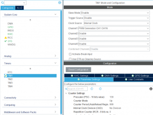 【STM32 HAL库】PWM驱动舵机_stm32hal库驱动舵机