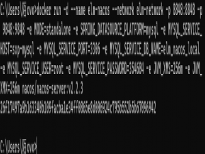 解决docker中Nacos外置mysql数据库时出现No DataSource set