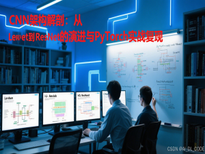 【AI 赋能：Python 人工智能应用实战】8. CNN架构解剖：从LeNet到ResNet的演进与PyTorch实战复现