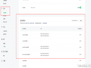 2025最新｜微信小程序域名配置全攻略：从服务器到业务域名，避坑指南_小程序业务域名配置