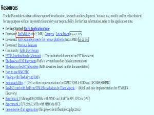移植FatFs R0.16 到STM32及FatFs的使用注意事项