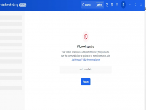 安装WSL（用在docker）