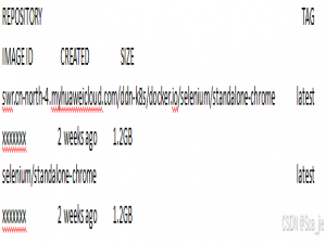 华为云镜像仓库下载 selenium/standalone-chrome 镜像_selenium chrome 镜像