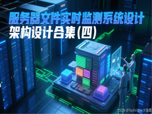 如何设计一个服务器文件实时监测系统：架构设计合集(四)