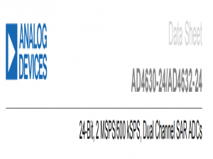 浅析高性能AD采集芯片AD4630—四通道SPI模式的配置与采集（FPGA）