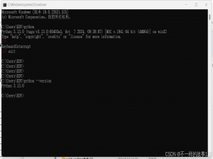 如何升级Python版本。以下是详细的步骤和注意事项：检查当前Python版本：在命令行或终端中输入以下命令来查看当前安装的Python版本： bash复制代_更新python版本指令