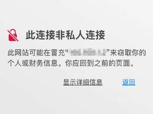 访问网站提示“不安全”“有风险”怎么办？_您访问的网址可能存在安全风险,我们建议您停止继续浏览该网址,以防财产损失