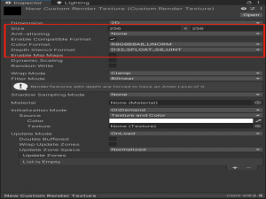 Unity URP RenderTexture优化_unity rendertexture