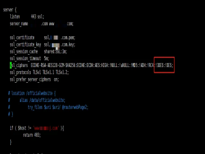 Nginx - SSL/TLS协议信息泄露漏洞(CVE-2016-2183)【原理扫描】修复_cve-2016-2183 nginx