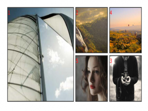 js实现宫格布局图片放大交互动画