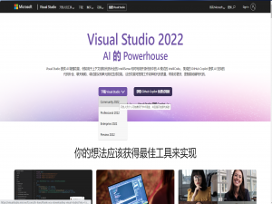 【软件与环境】--Visual Studio2022安装教程