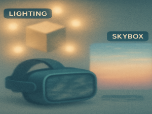 【VR光照优化】VR中光照与天空盒模糊问题分析与优化：闪烁、色带与清晰度的全面解决方案_unity vr画面清晰度