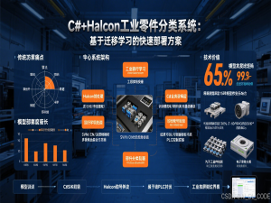 【HALCON工业视觉应用探索】03. C# + Halcon工业零件分类系统：基于迁移学习的快速部署方案_halcon迁移学习
