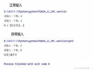 初始Python篇（8）—— 异常_python raise exception
