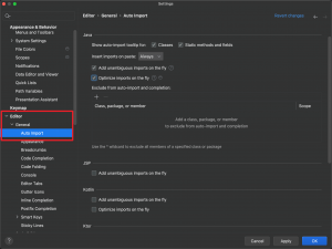 IDEA 设置自动导包_idea自动导包