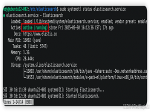 ubuntu 22.04 安装部署elk(elasticsearch/logstash/kibana) 7.10.0详细教程_elk部署ubuntu