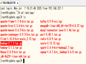 基于CentOS 7系统搭建Hadoop（伪分布式安装）