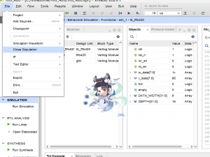 基于vivado设计一个参数化的同步FIFO_vivado设计同步fifo流程