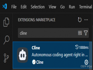 在VSCode中使用Cline插件（调用DeepSeek模型）_vscode cline deepseek