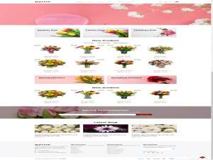 节日鲜花商城网站开发 #网站建设 #公司网站建设 #网站定制开发#bootstrap