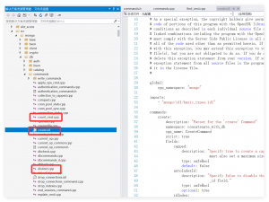 mongodb源代码分析createCollection命令由create.idl变成create_gen.cpp过程
