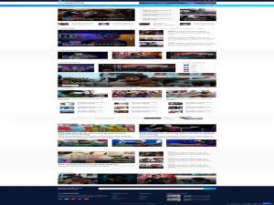 综合新闻博客网站开发模板#网站建设 #bootstrap #网站定制开发