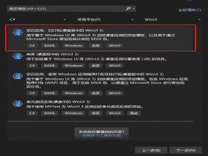 C# 使用 WinUI 3 项目模板创建桌面应用程序_winui3开发教程