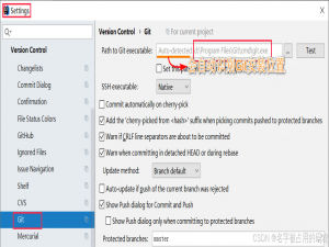 Git在IDEA（2023版）中的操作（保姆级教程）_idea绑定git
