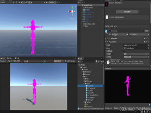 解决Unity导入模型材质为紫色方法_unity材质变成紫红色