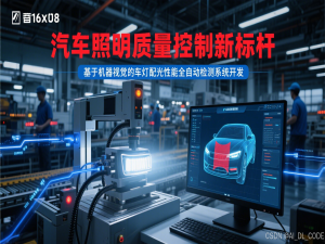 【基于C# + HALCON的工业视系统开发实战】二十四、汽车照明质量控制新标杆：基于机器视觉的车灯配光性能全自动检测系统开发