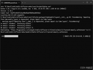 Stable Diffusion WebUI 本地部署完整教程_stable diffusion webui部署