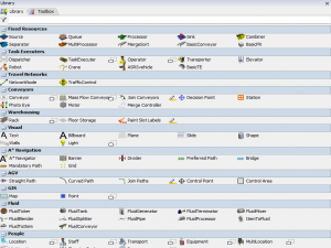 FlexSim-汽车零部件仓库布局优化与仿真