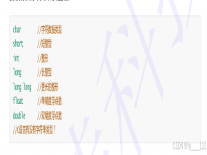 C语言：数据的存储_c语言 存储数据结构